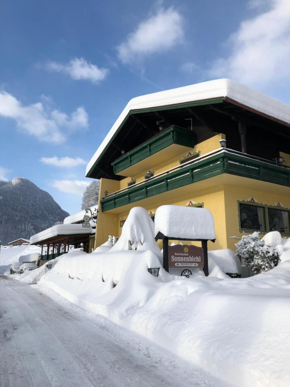 Hotel-Gasthof Sonnenbichl Oberwössen Eksteriør billede